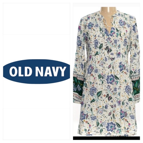 OLD NAVY flower pattern dress - Picture 1 of 5